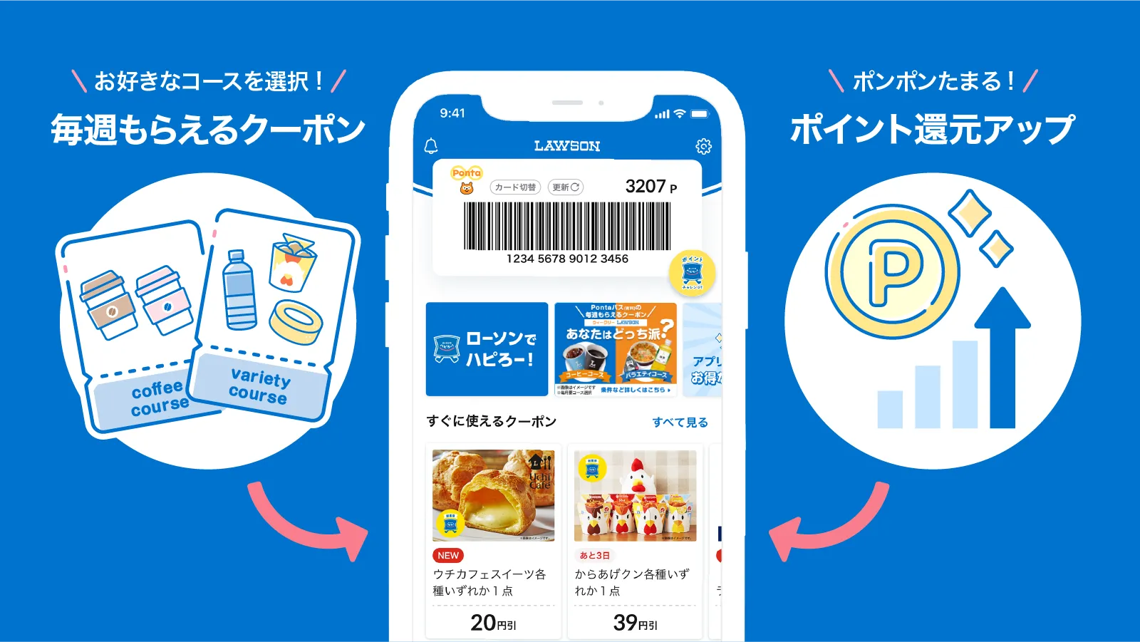 コンビニ クーポン