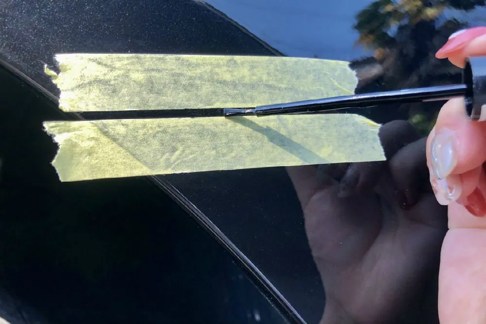 タッチアップペンで塗る