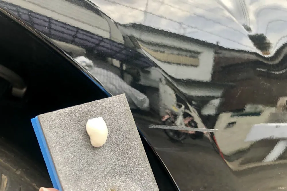 コンパウンドで磨く