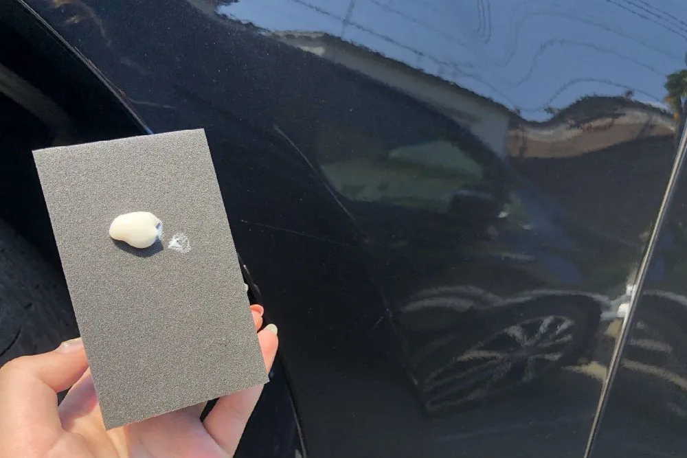 コンパウンドで磨く