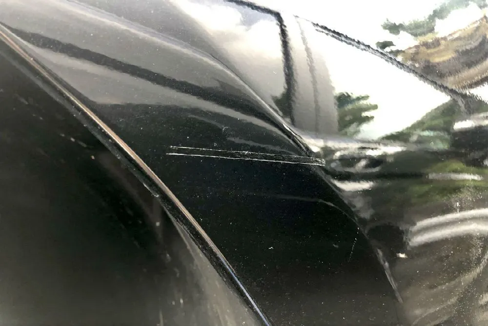 タッチアップペンで塗装