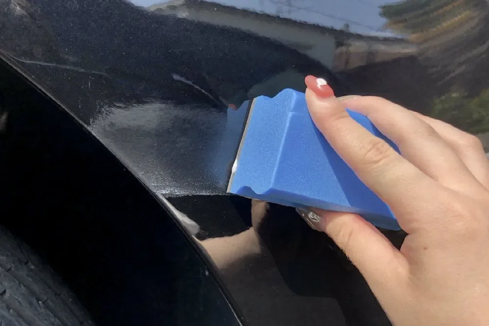 コンパウンドで磨く