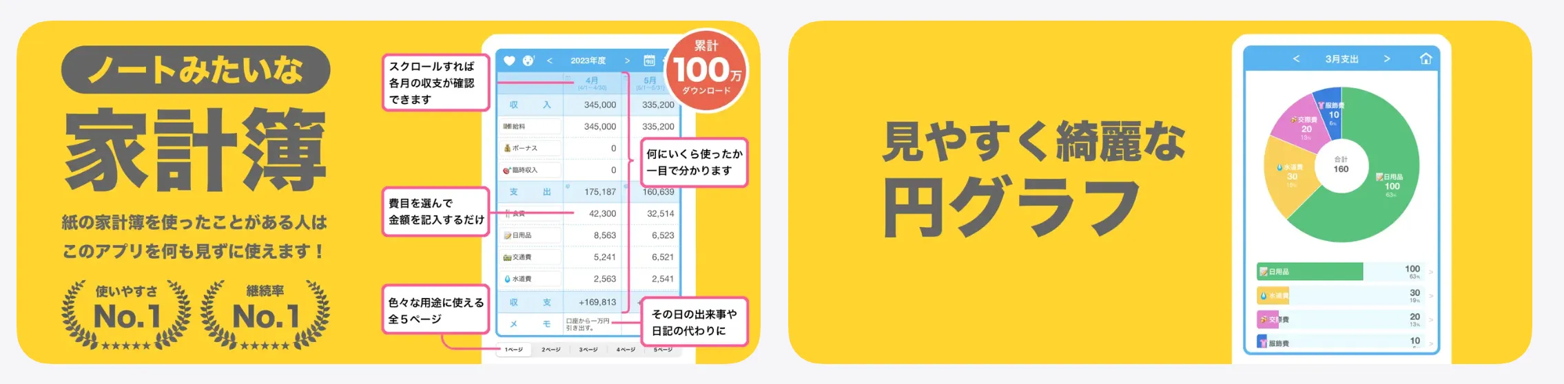 かんたん！家計簿