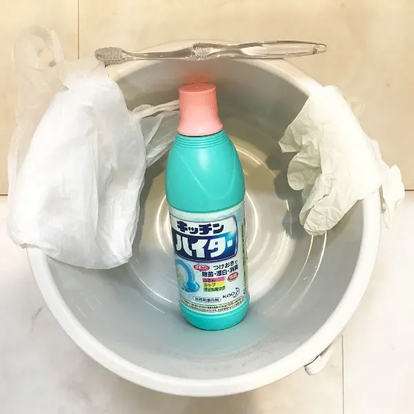 キッチンハイターでお風呂掃除