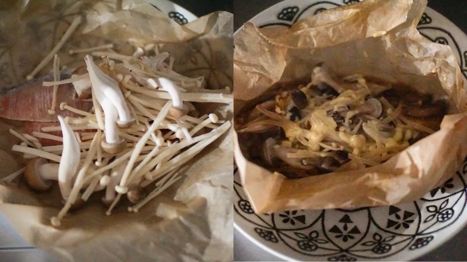 冷凍鮭のレンジ蒸し