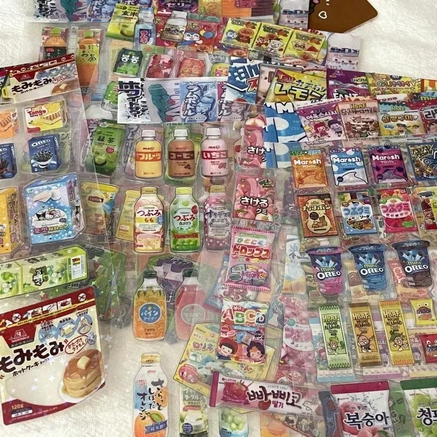日本レトロ ビンテージ風 スナック ステッカー