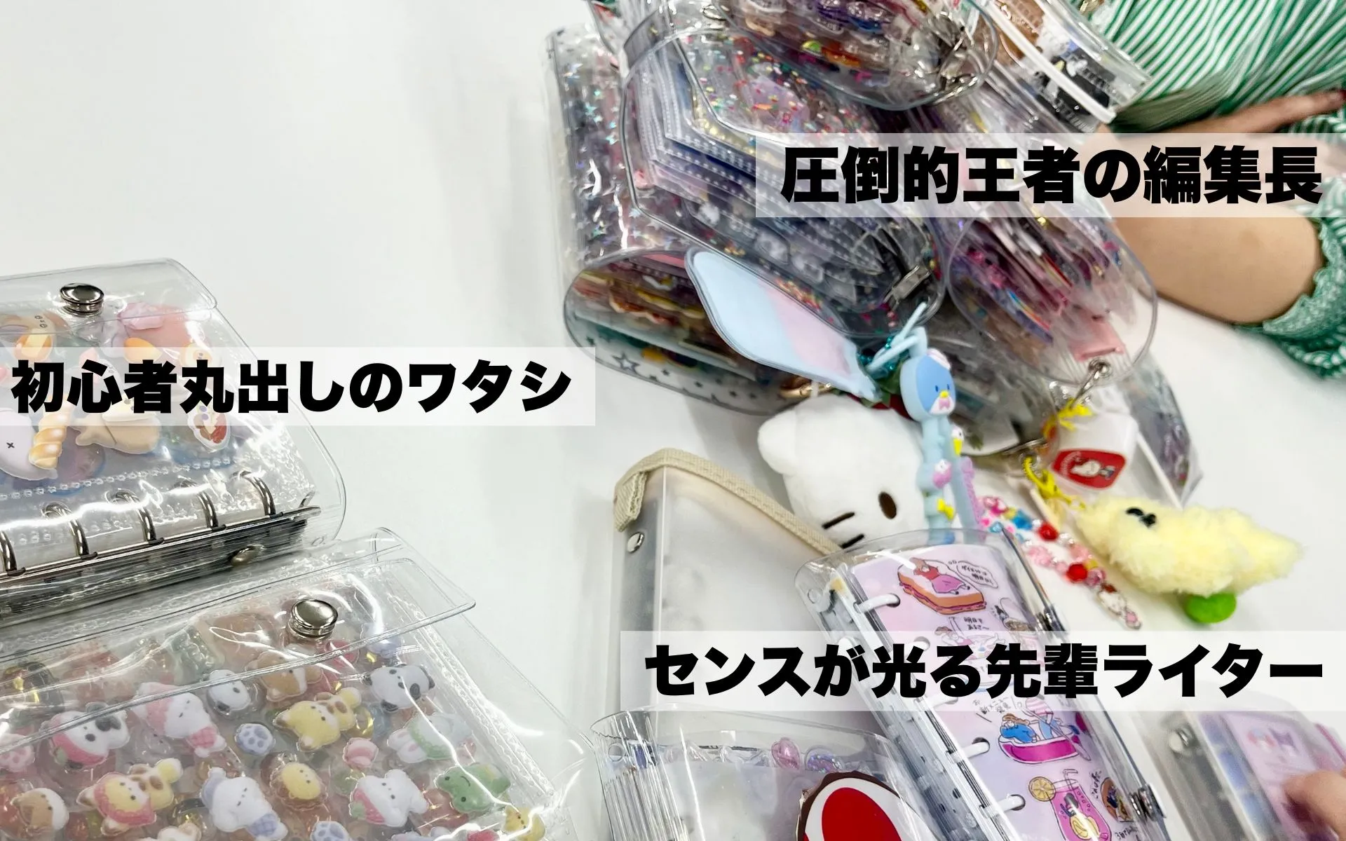 大人のシール交換会の画像