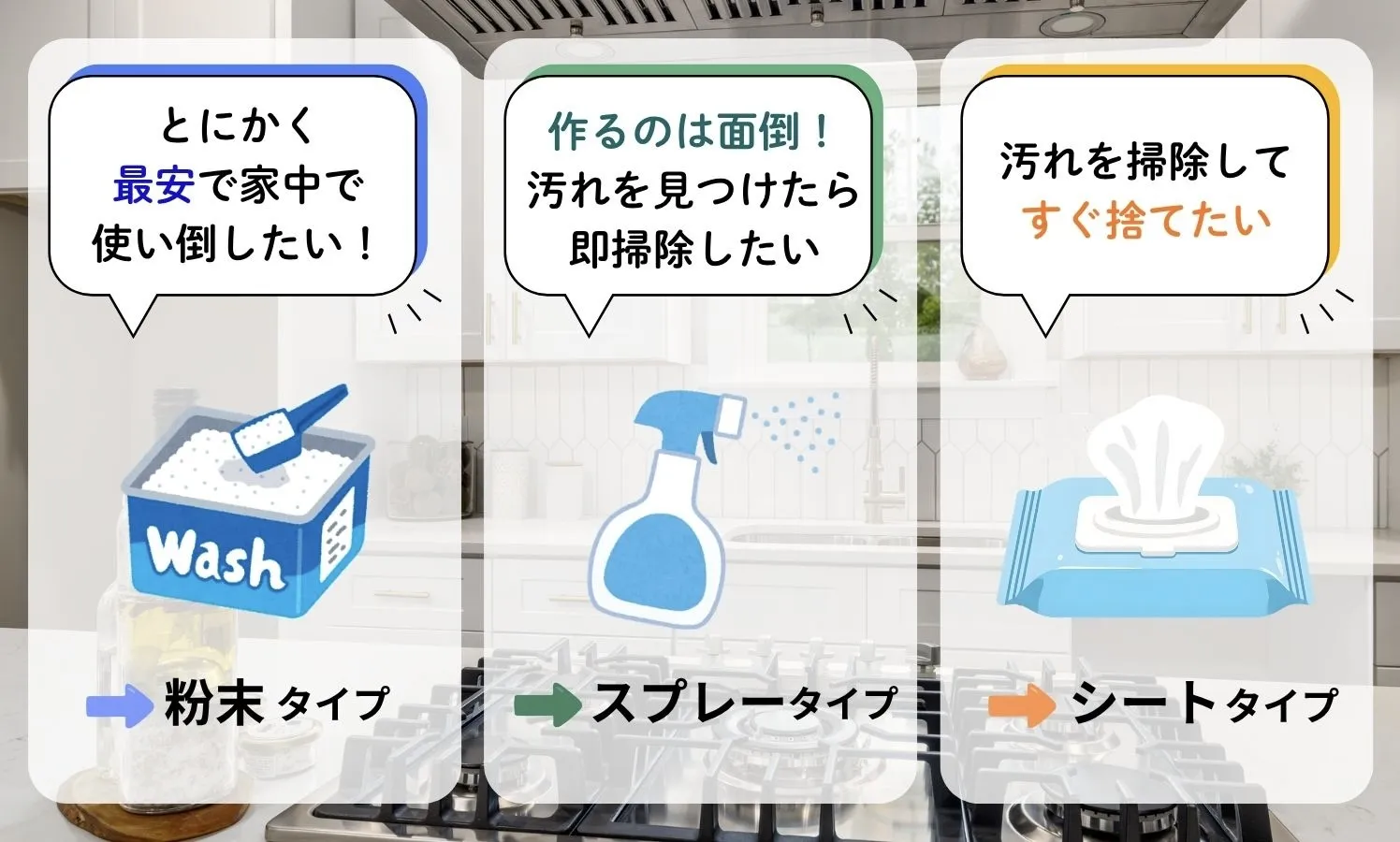 重曹おすすめ