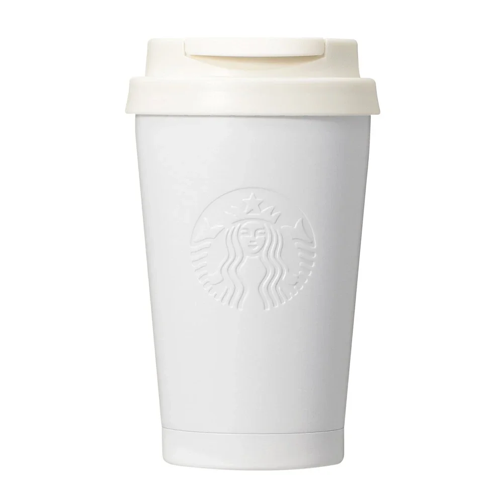 リサイクルステンレスTOGOタンブラーマットホワイト355ml