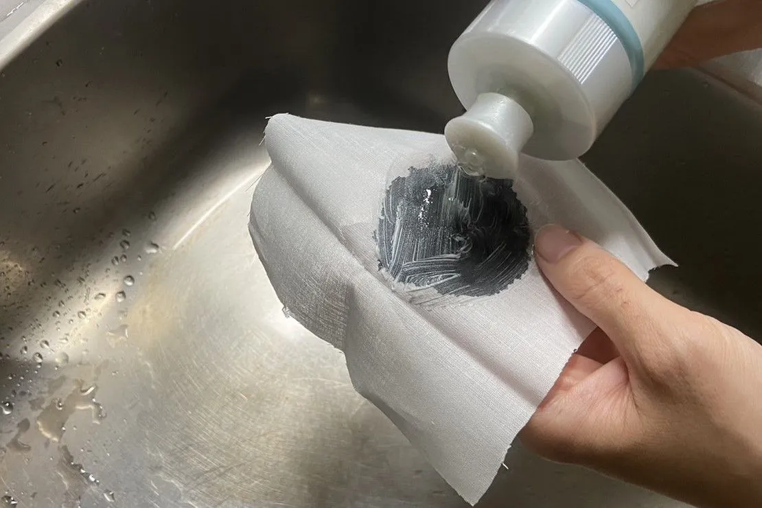 墨汁の落とし方