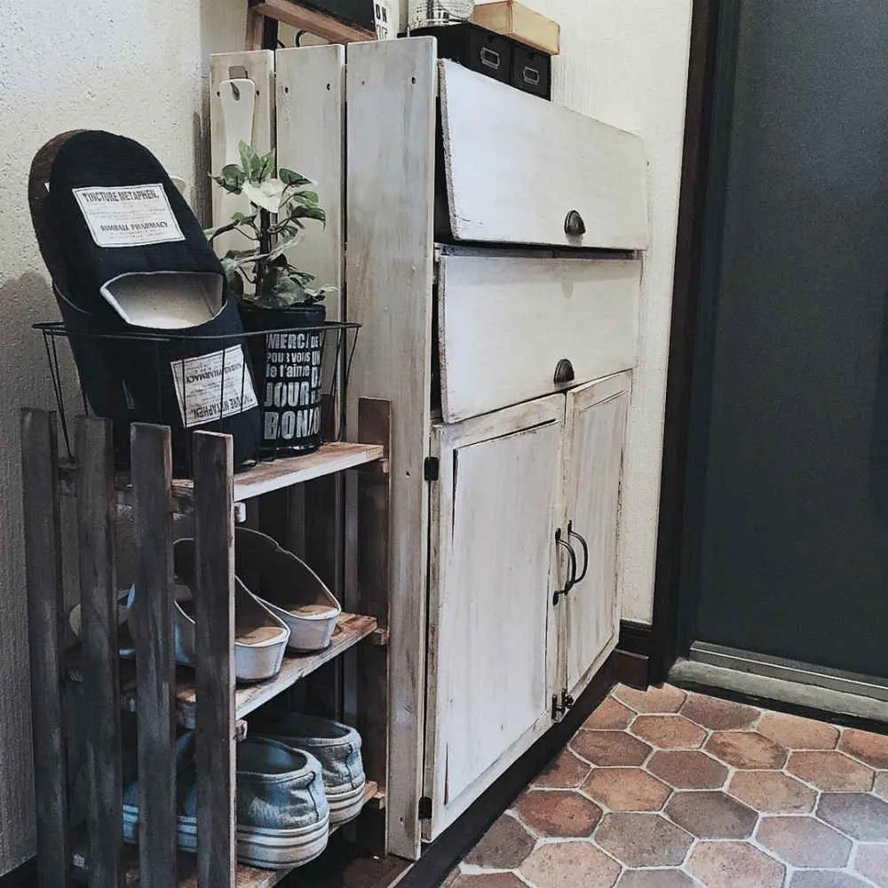 シューズラックのDIYアイデア