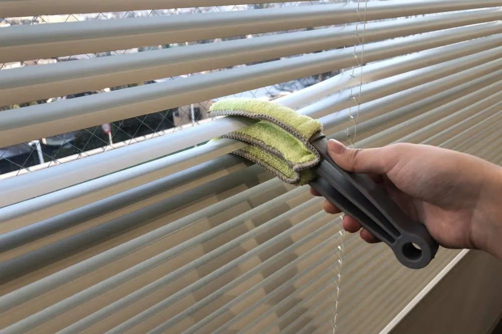 ブラインド掃除実践