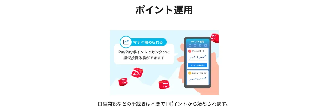 PayPayポイント運用