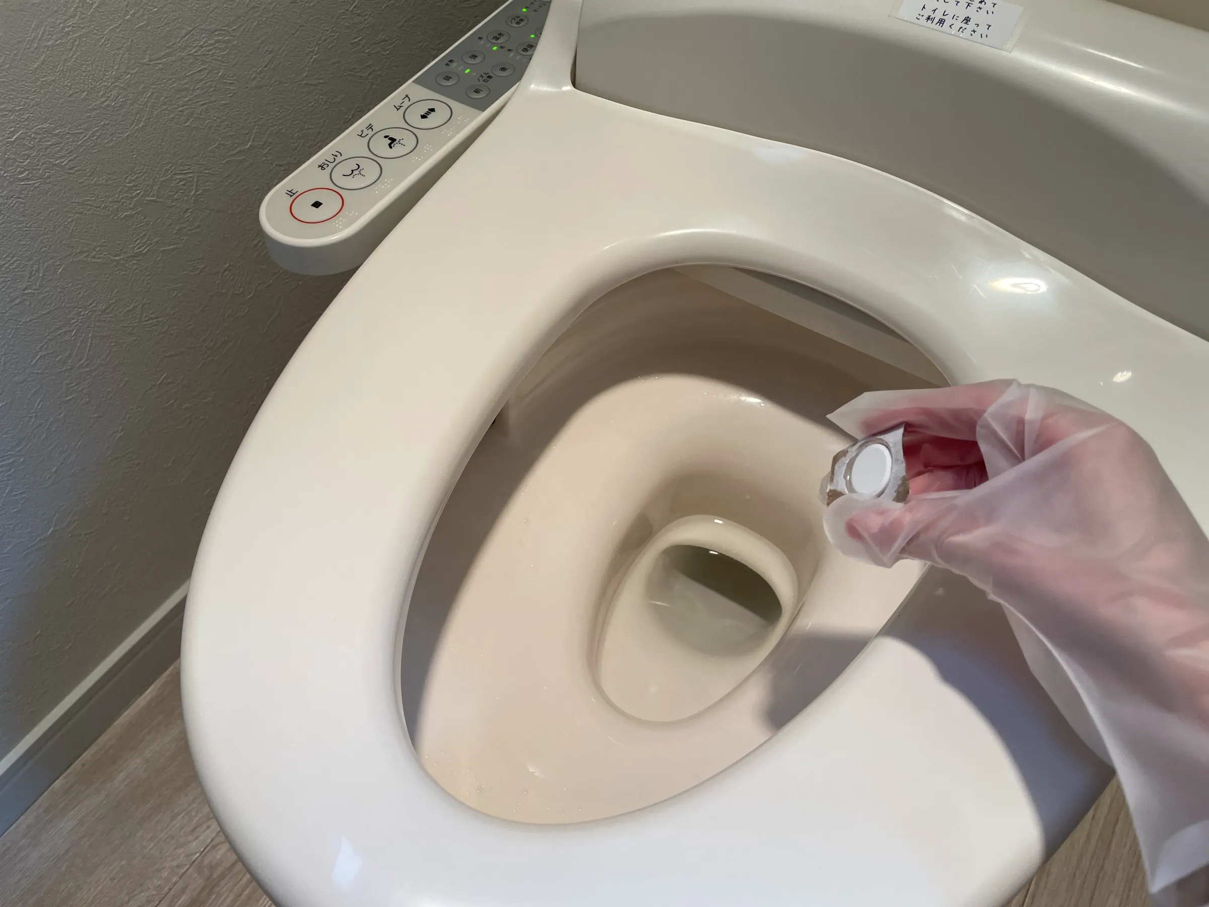 ダイソートイレ掃除