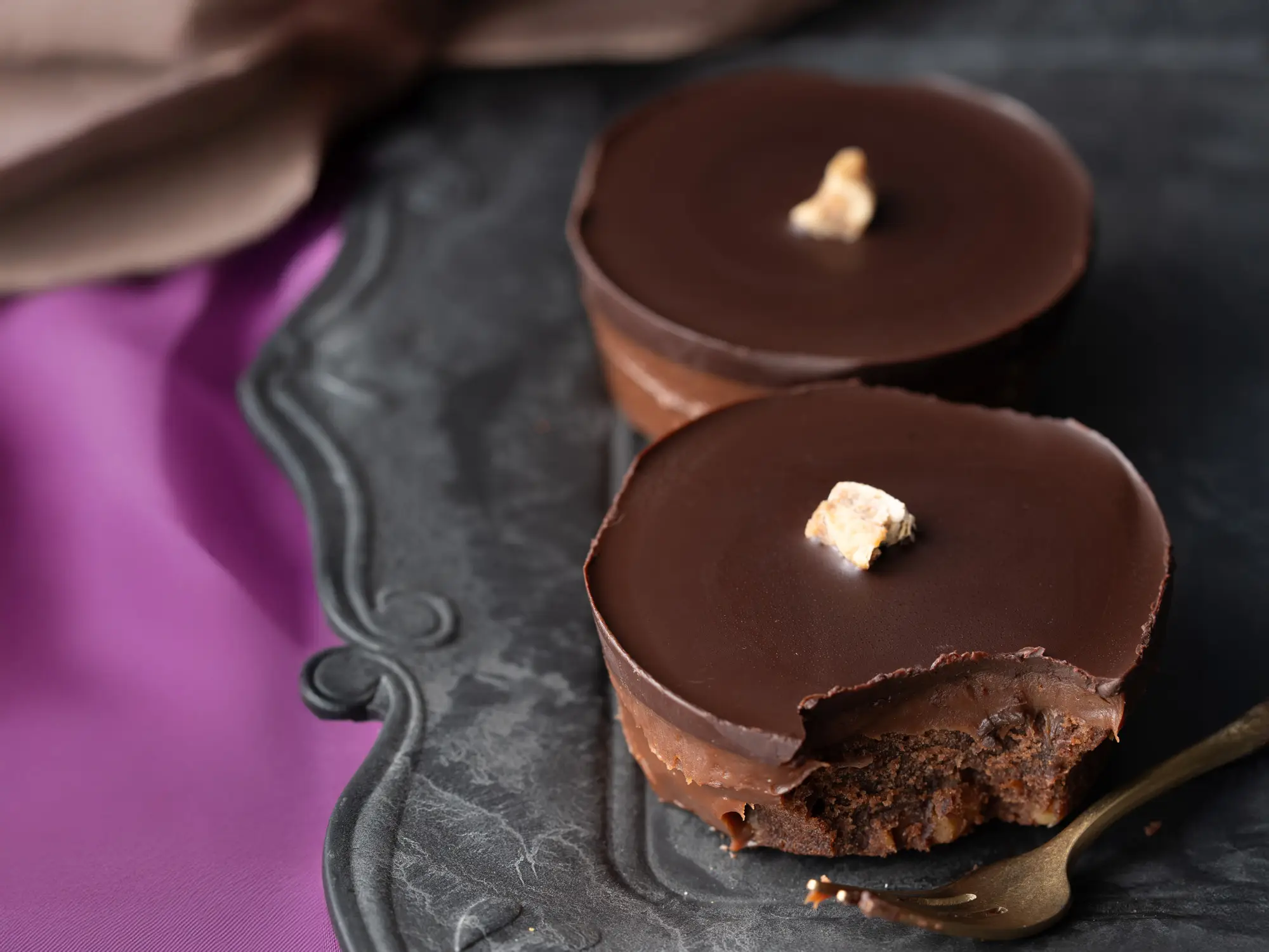 成城石井自家製無花果と胡桃のキャラメルブラウニー