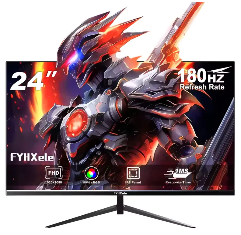 FYHXele 24 インチ 180Hz ゲーミングモニター