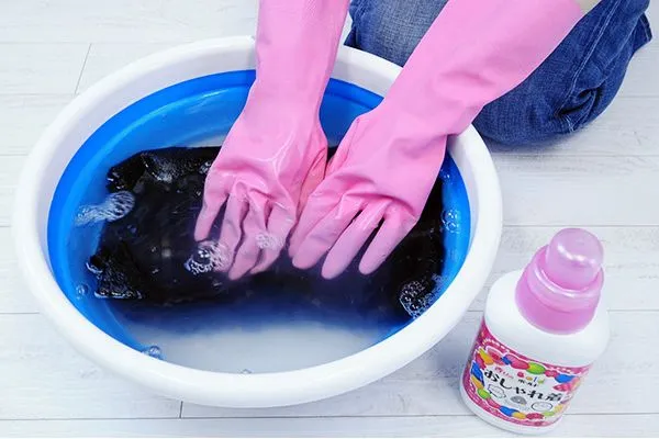 マフラーの洗い方