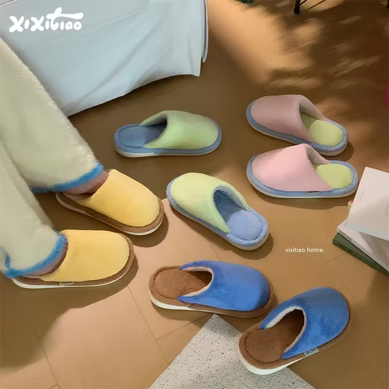 レディースふわふわスリッポン