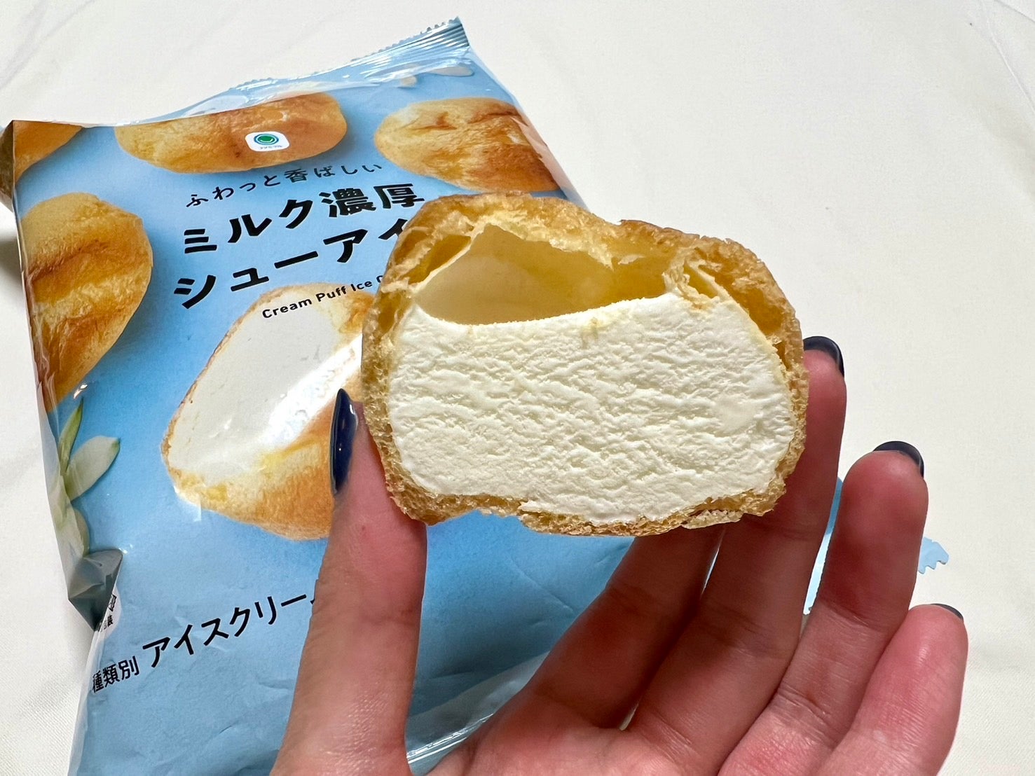 ミルク濃厚シューアイス