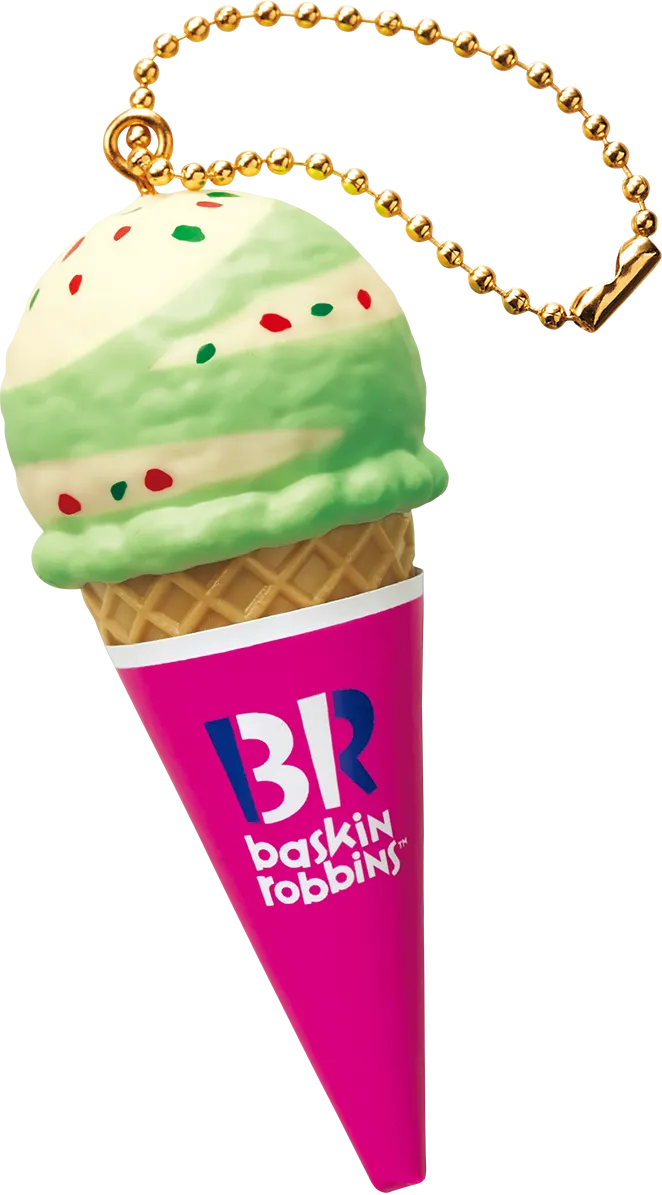 コーン型キーホルダー