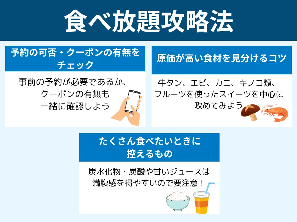 食べ放題攻略法