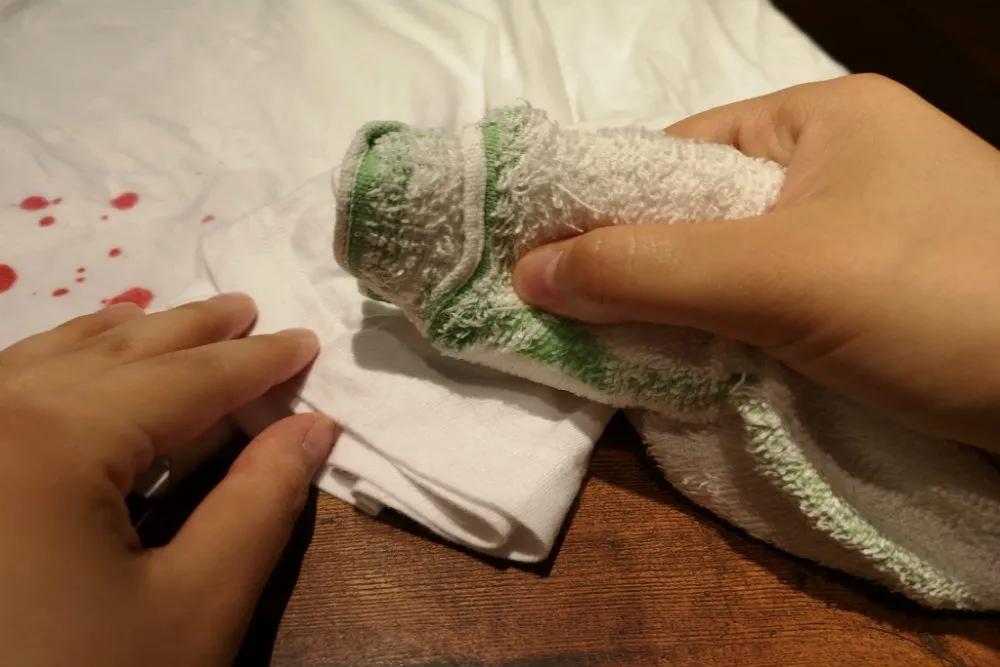 衣類の血液の落とし方