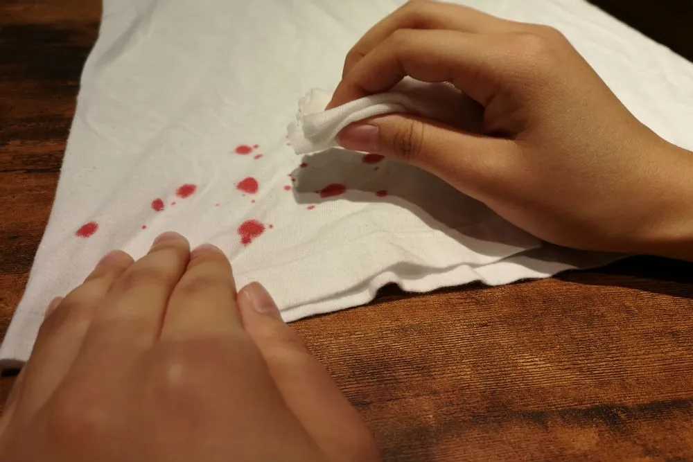 衣類の血液の落とし方