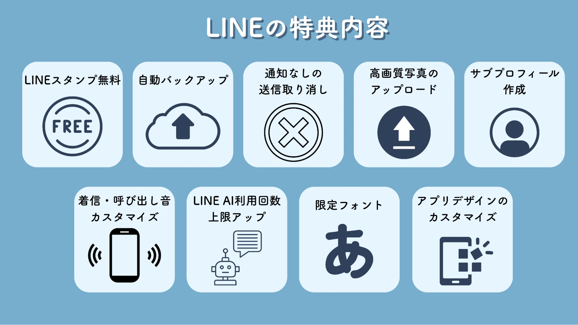 LYPプレミアムLINE特典