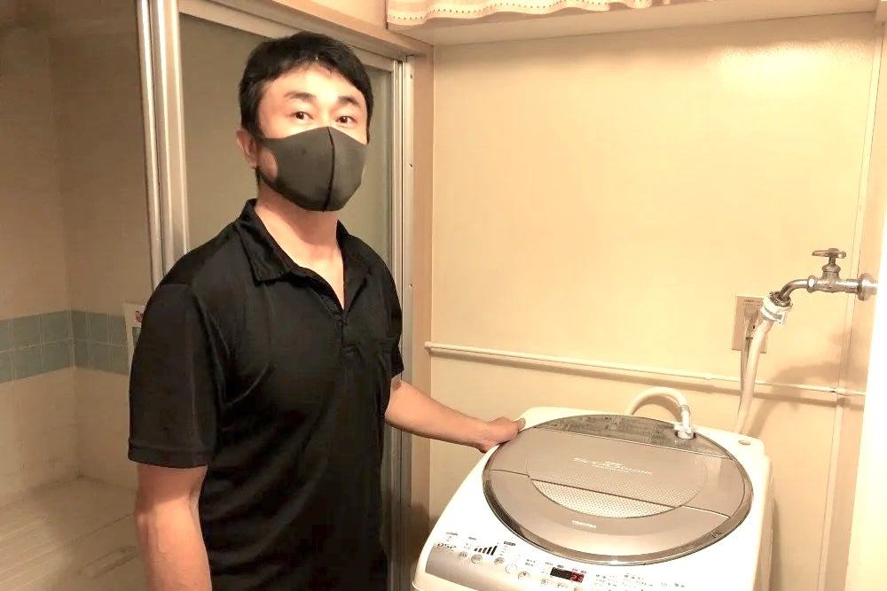 プロの洗濯機クリーニング