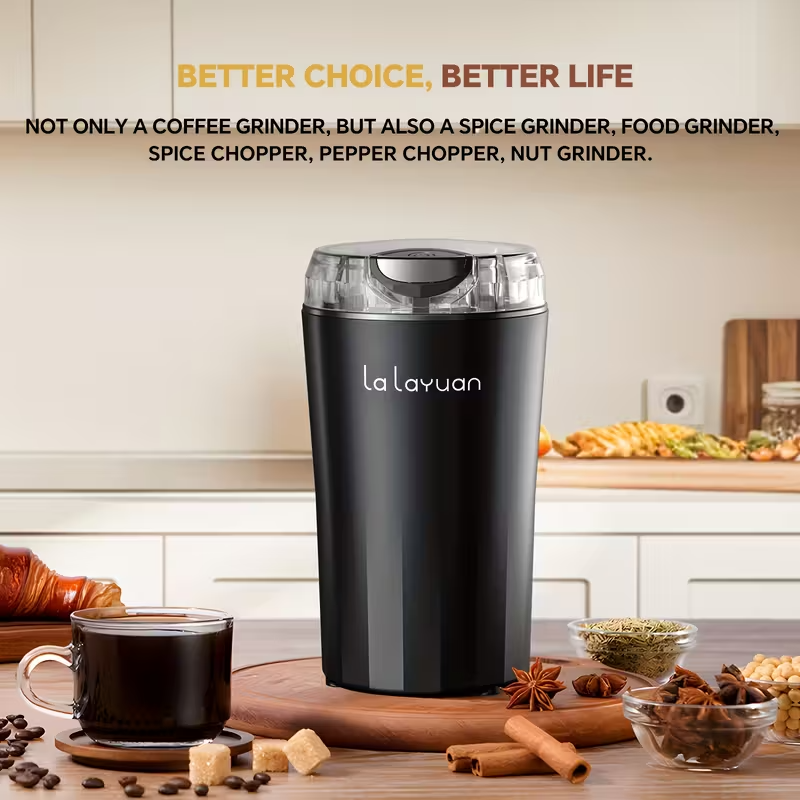 コーヒー豆ミル電動200W