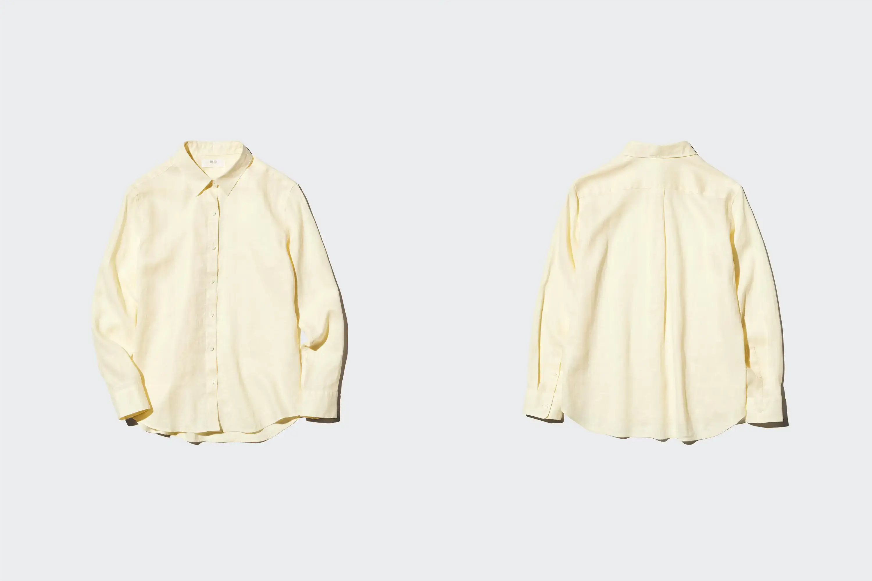 ユニクロプレミアムリネンシャツ