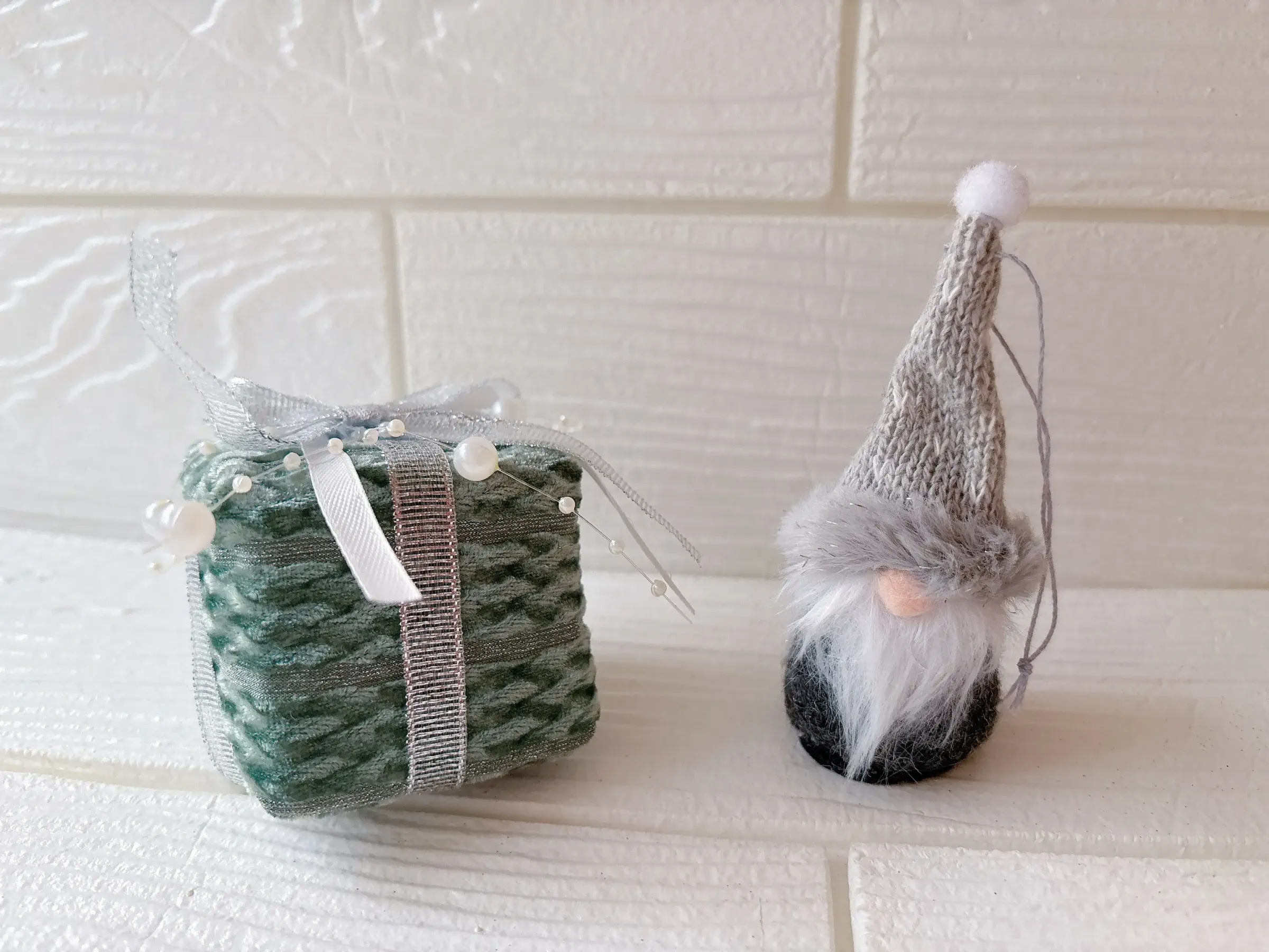 オーナメントを並べたところ