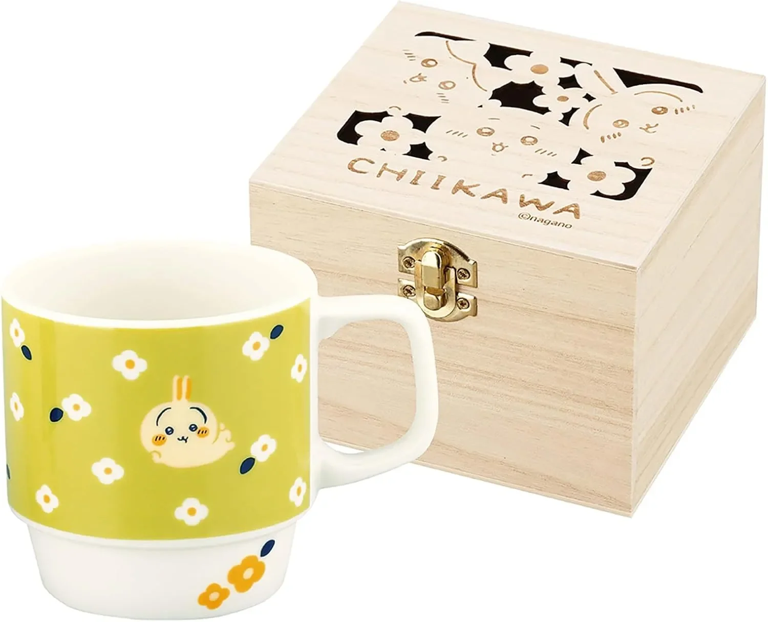 ちいかわマグカップ木製ギフト箱入