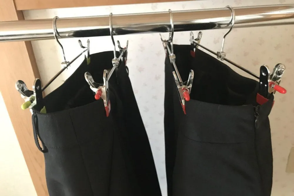 制服・スーツの干し方