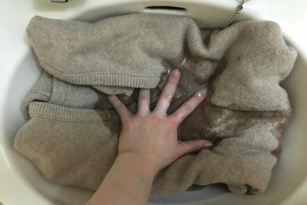 ニット、セーターの洗い方