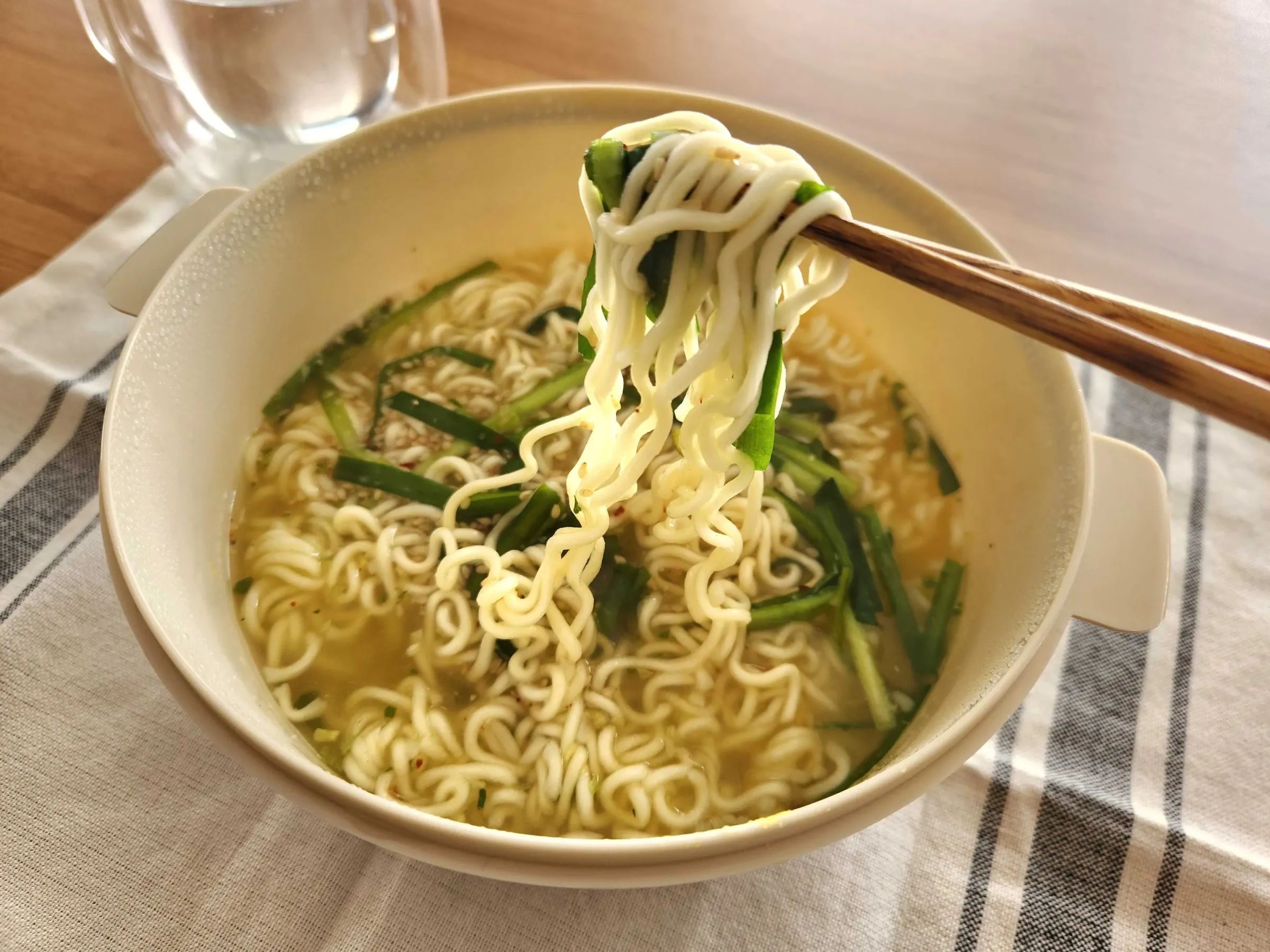 ラーメン実食