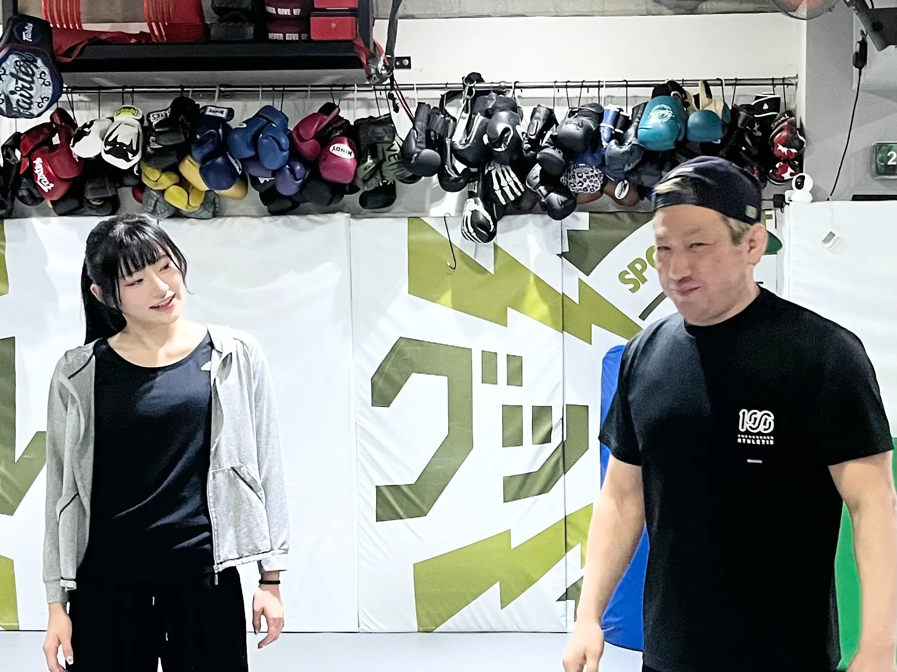 ウォーミングアップの様子