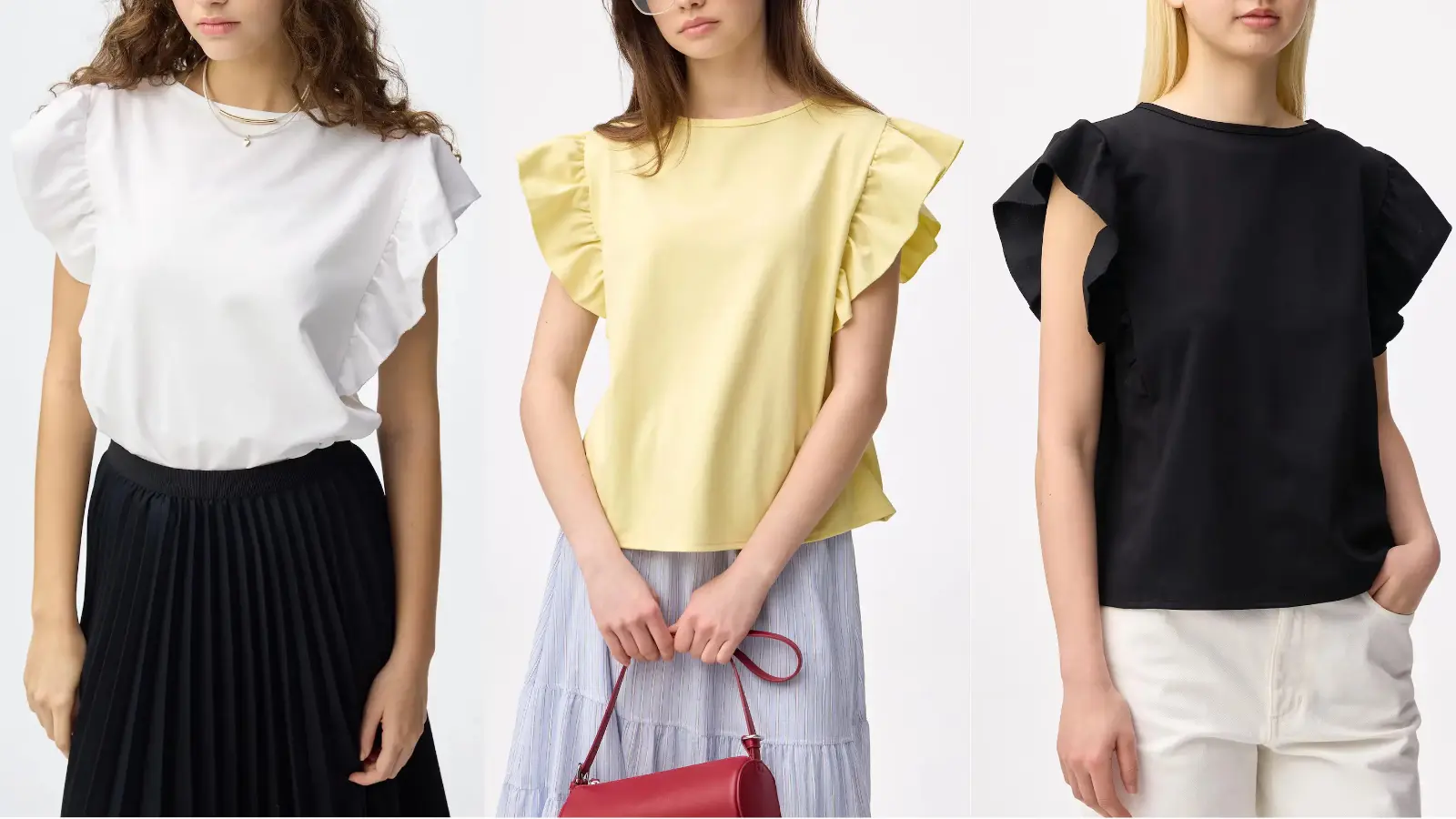 GUドライフリルスリーブT 