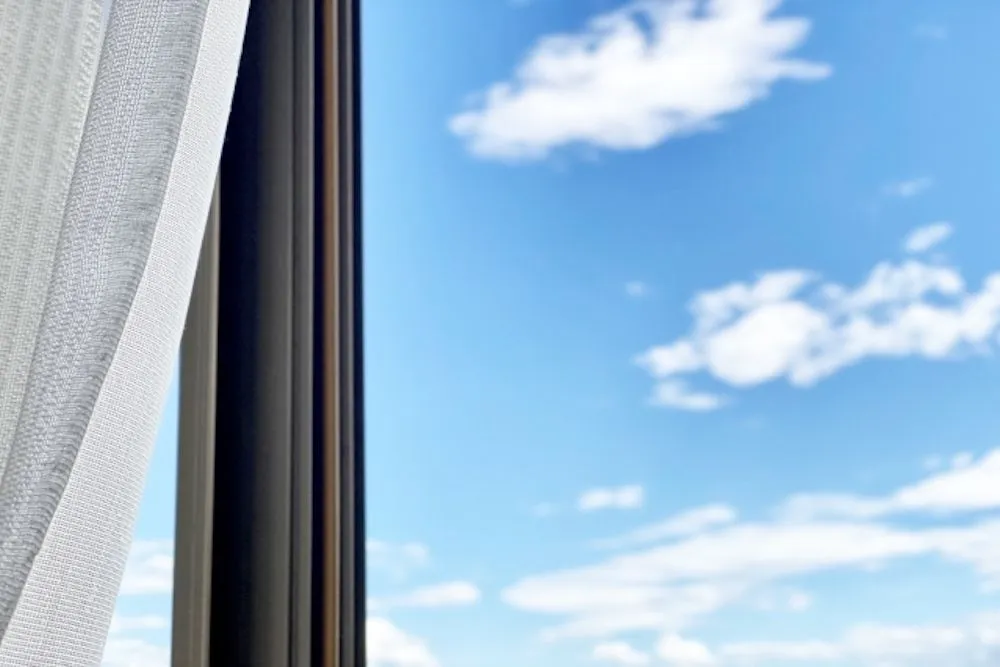 二階の窓ガラスの掃除方法