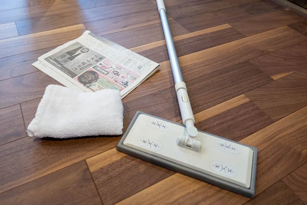 窓掃除に使う道具