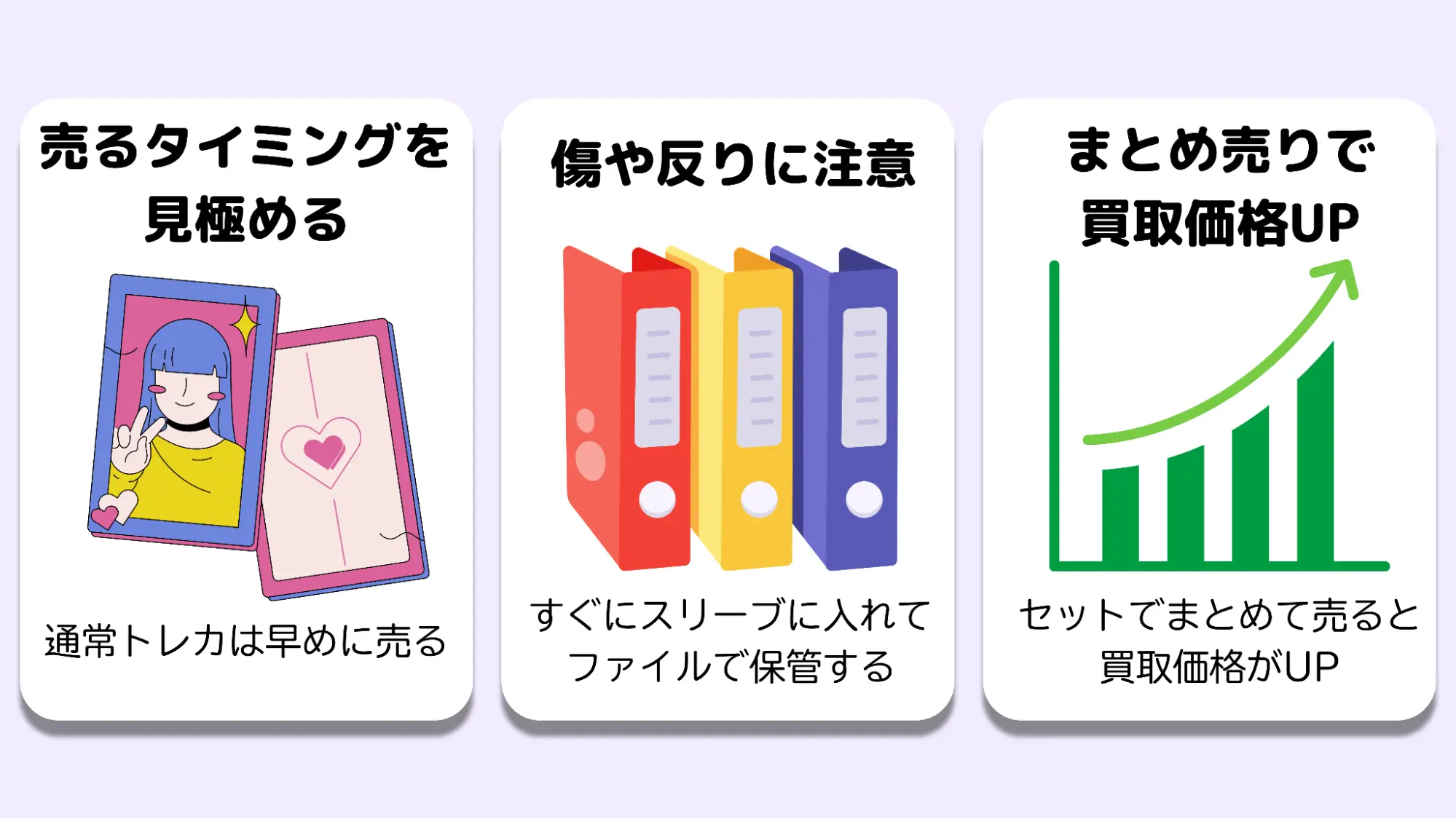 アイドルトレカ高く売るコツ
