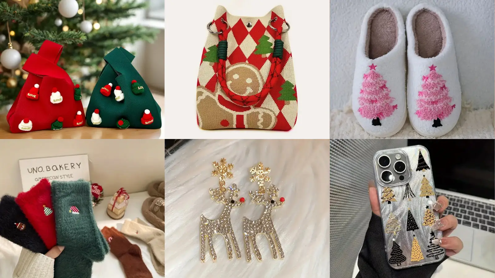 Temuクリスマスファッション雑貨