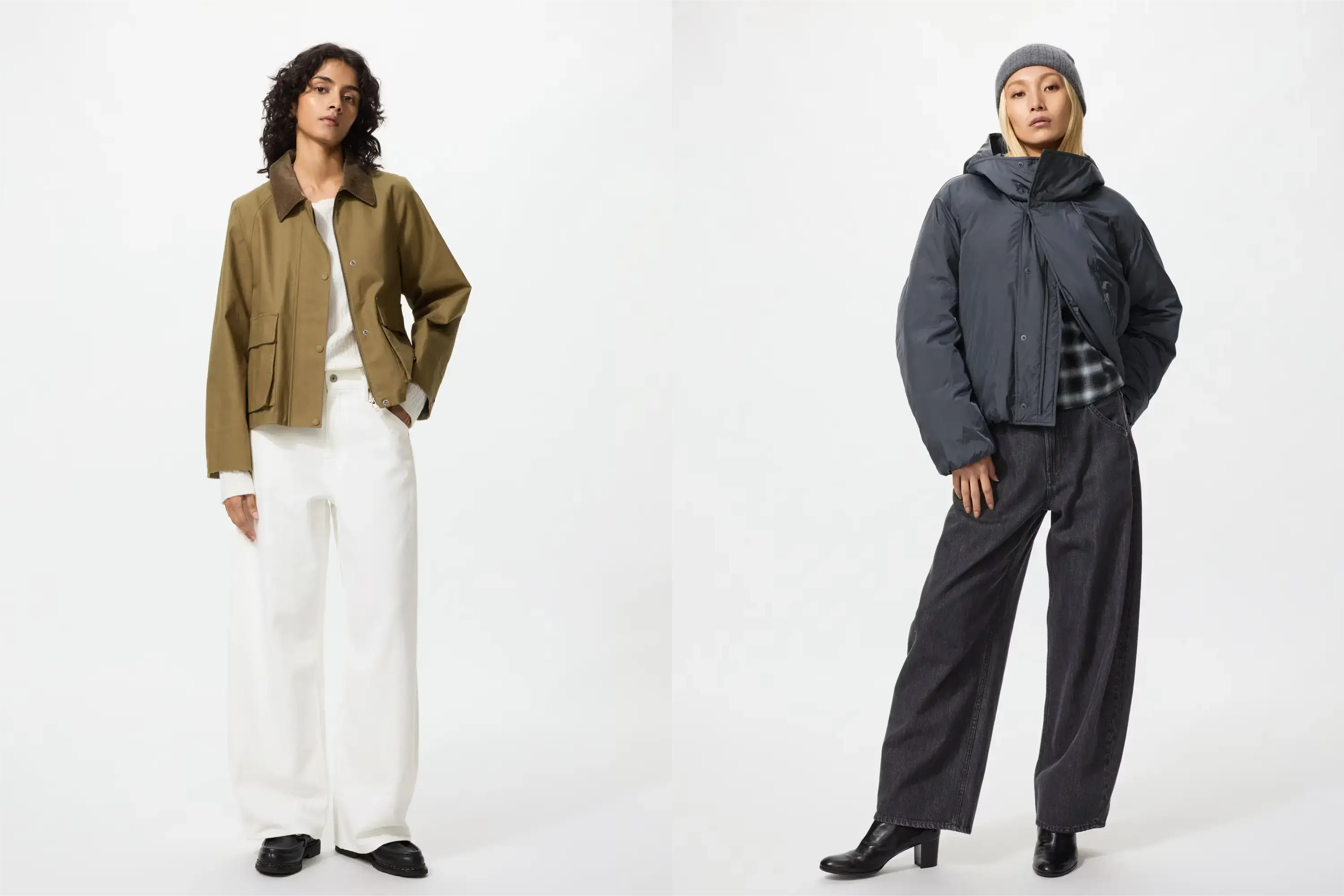 ユニクロバギーカーブジーンズカラバリ