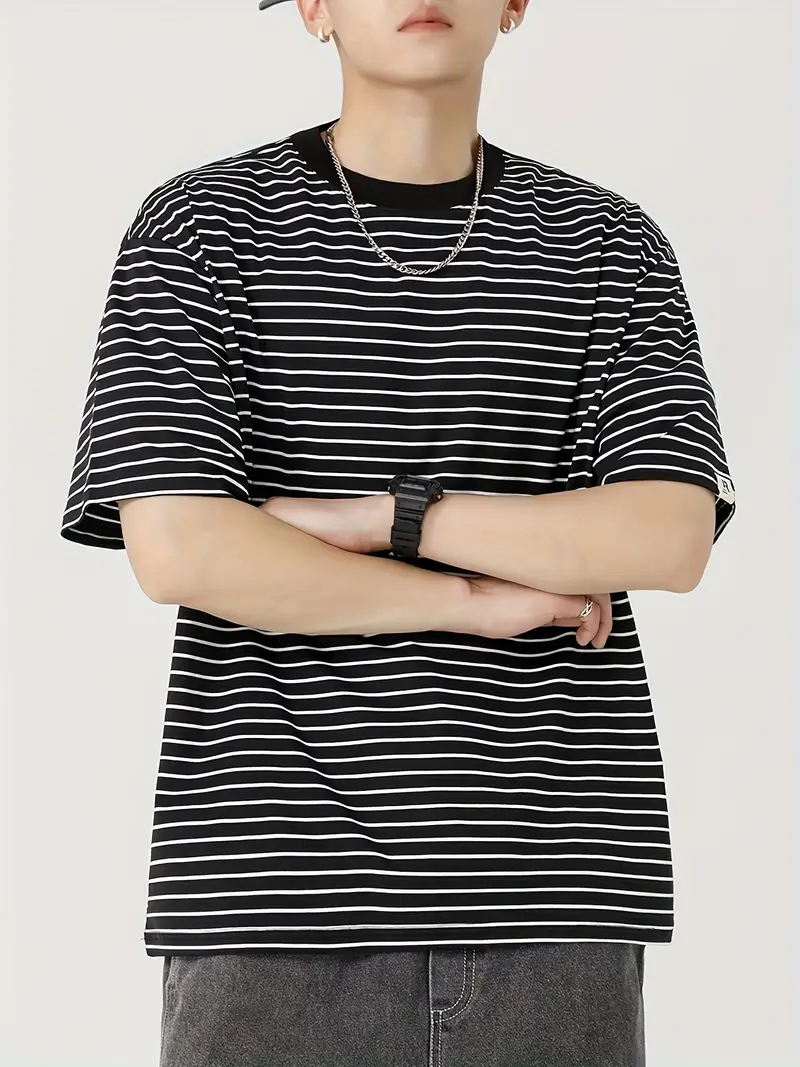 メンズボーダーT シャツ