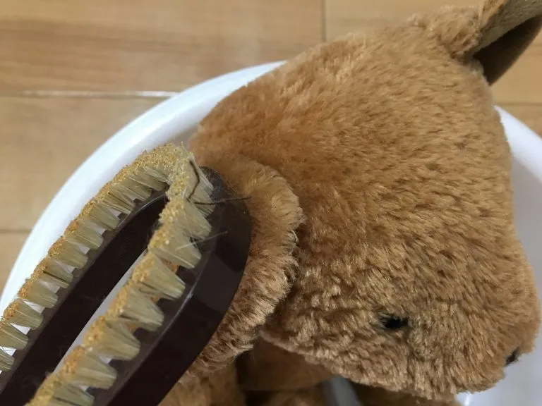 ぬいぐるみのお手入れ