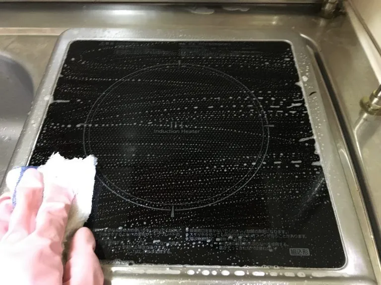 IHコンロの掃除