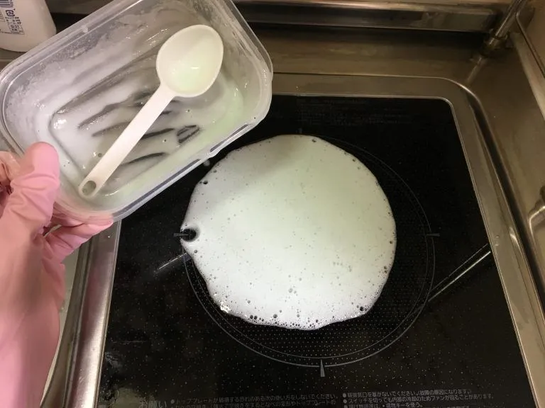 IHヒーターの掃除