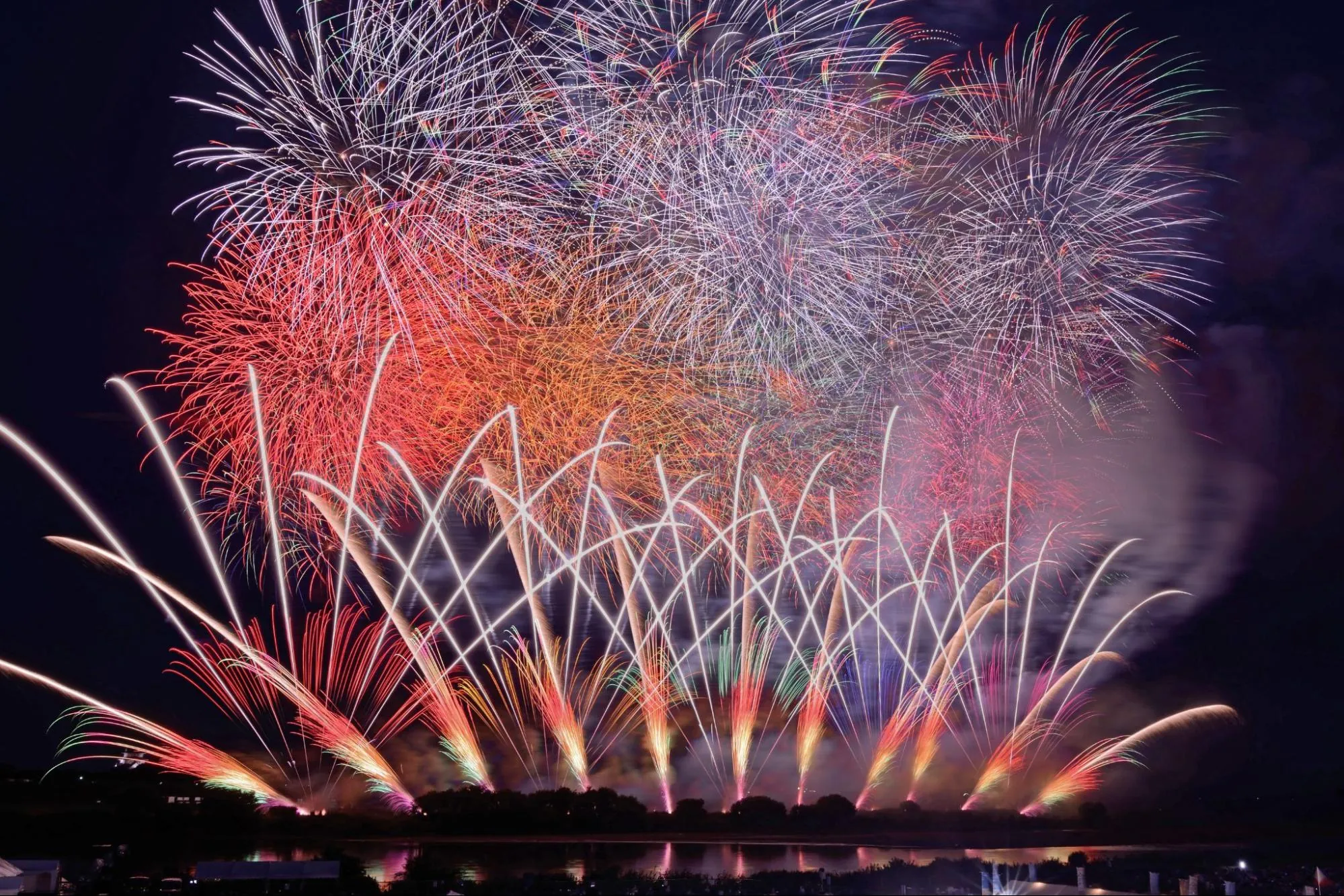 とりで利根川大花火
