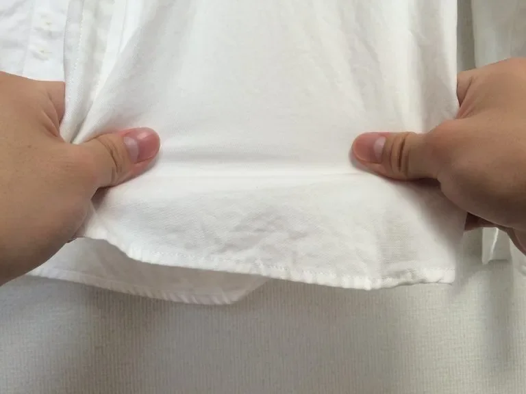 皺を伸ばす