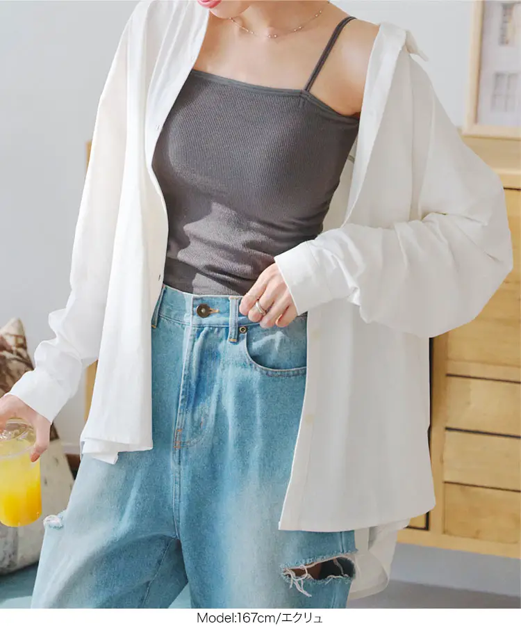 ラッシュガードオーバーシャツ